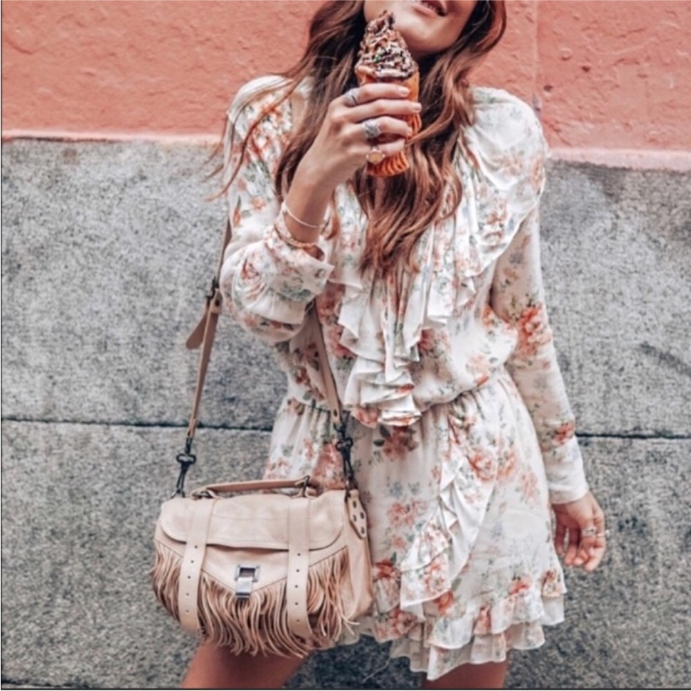 Zara 2 piece Ruffle Cottage Core Romantic Set